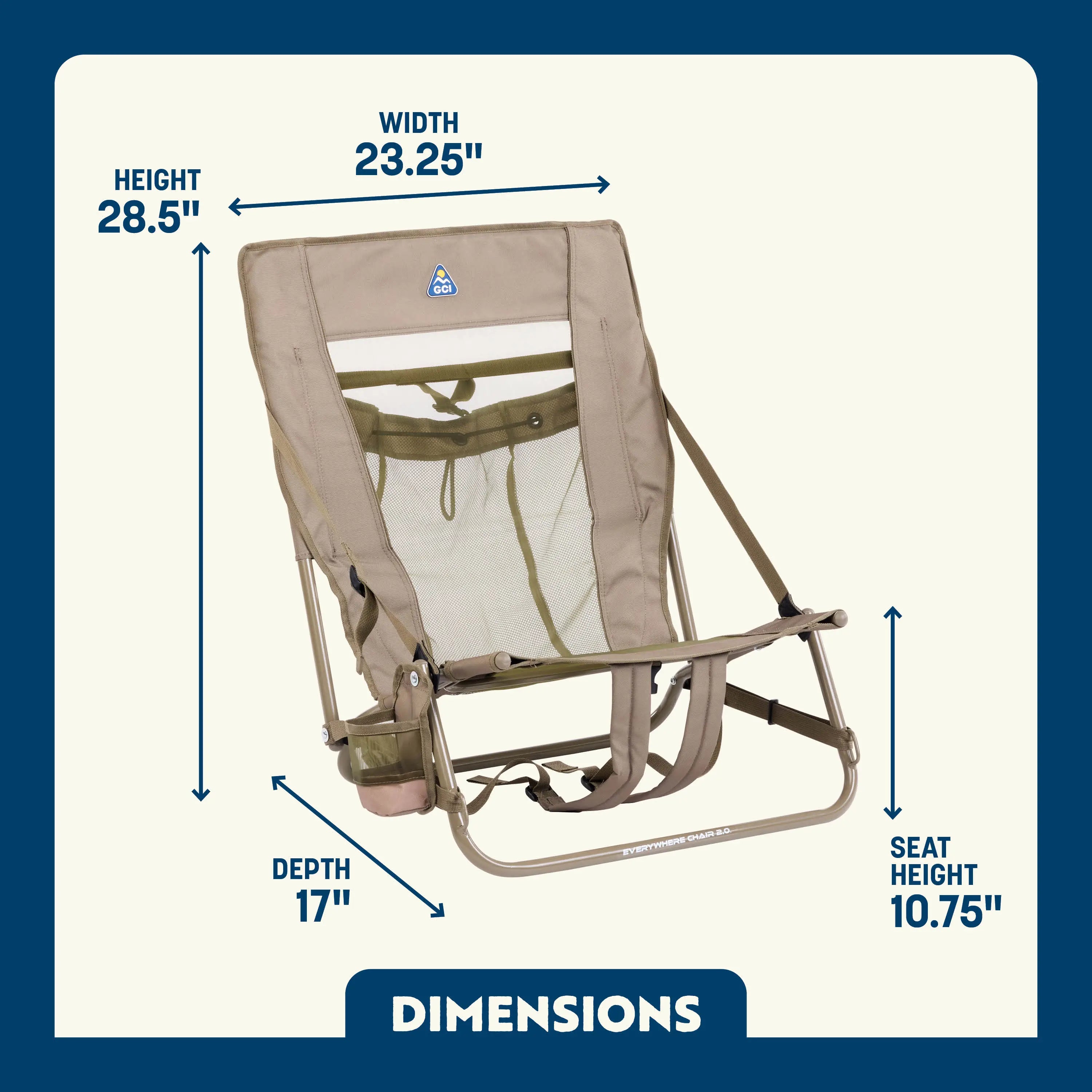 Everywhere Chair 2 — Selected for Outdoor Use | Outlandridge 05AD Xs