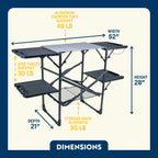 Slim-Fold Cook Station | Outdoor Essential | Outlandridge F46B 3v