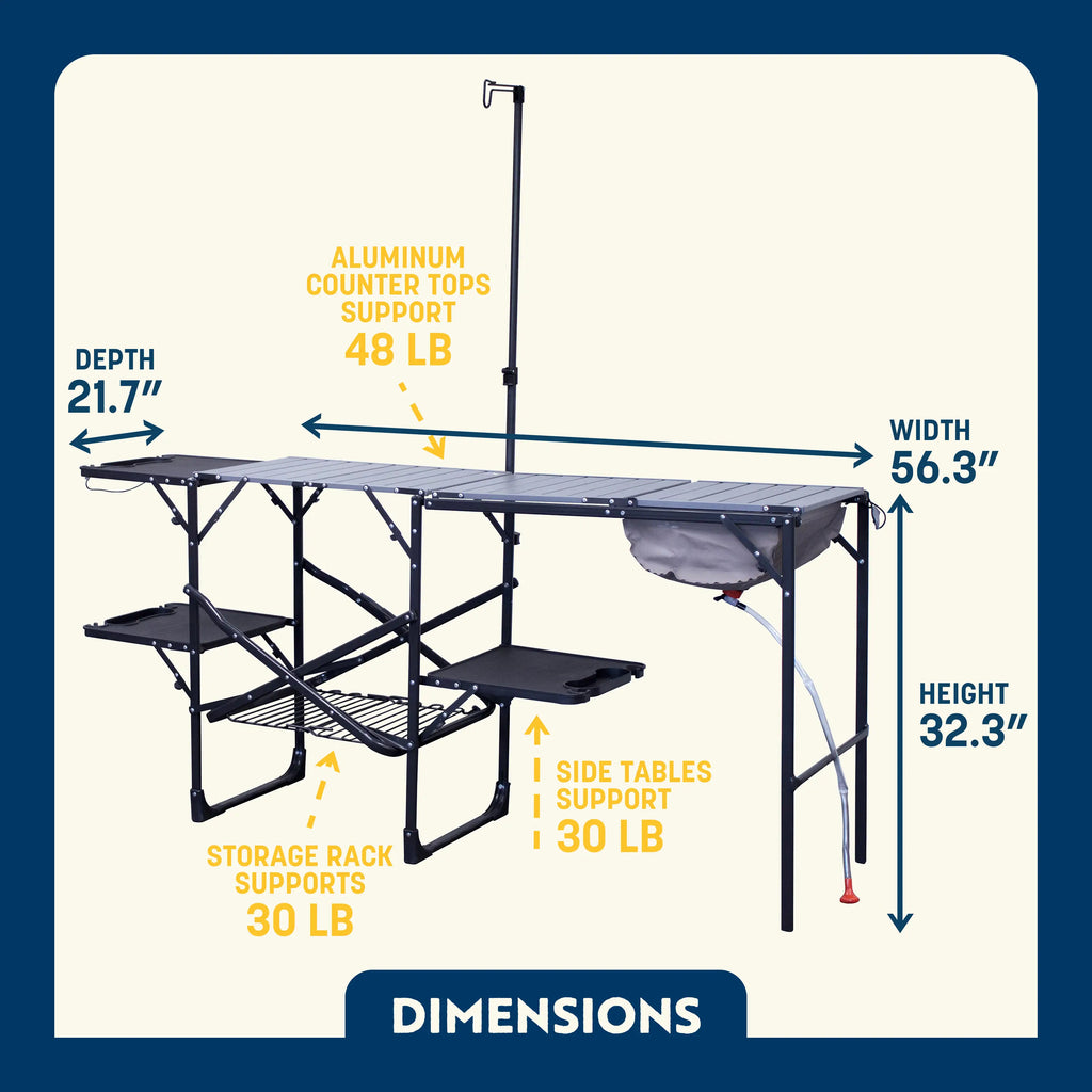 Master Cook Station — Selected for Outdoor Use | Outlandridge 9788 zQ
