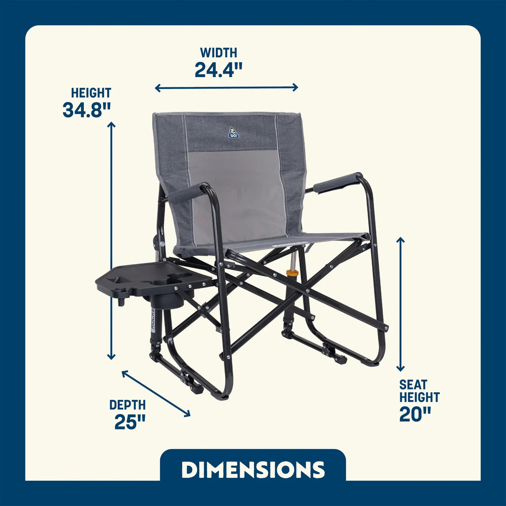 Freestyle Rocker with Side Table | Featured Outdoor Choice | Outlandridge B773 3m