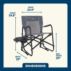 Freestyle Rocker with Side Table | Featured Outdoor Choice | Outlandridge B773 3m
