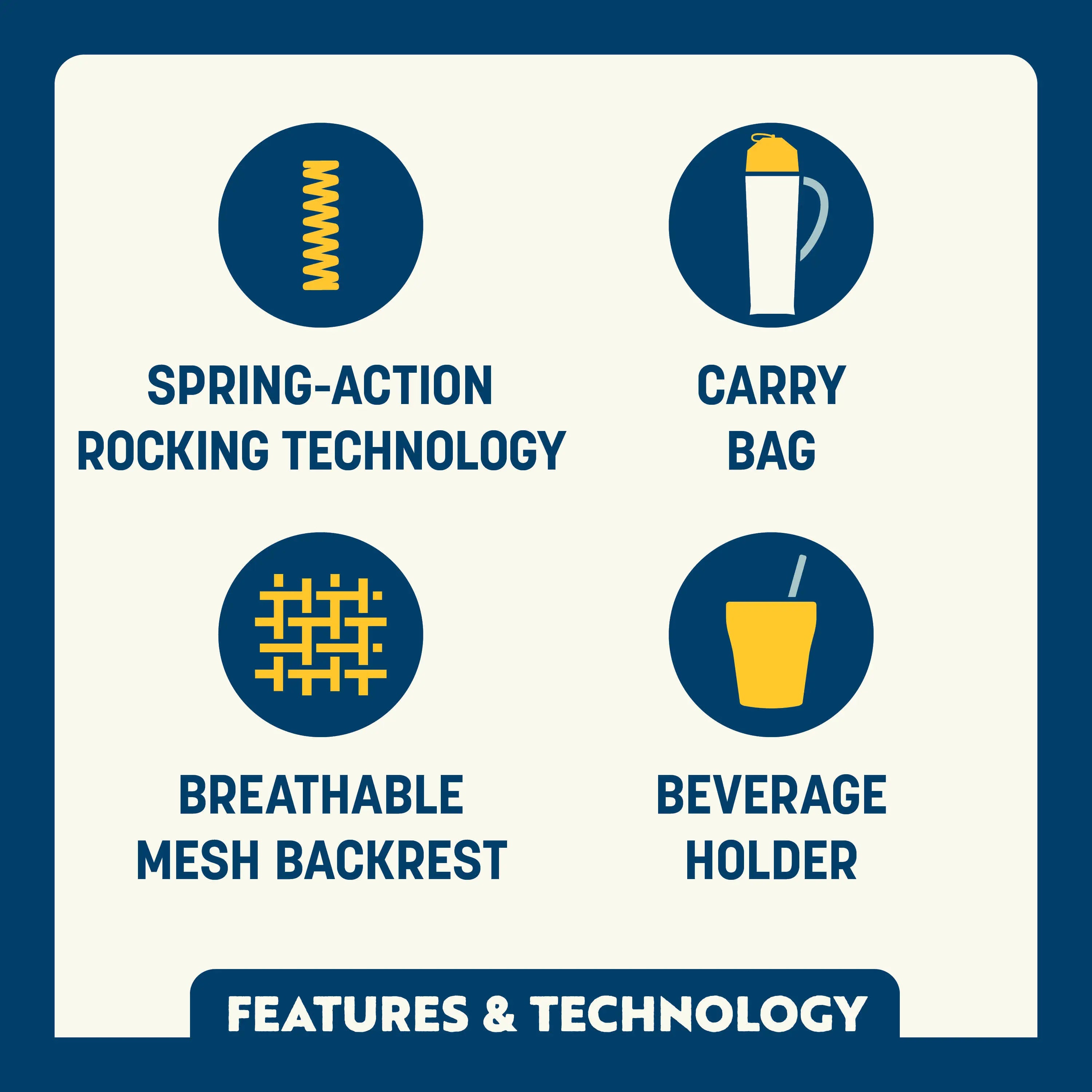 RoadTrip Rocker | Featured Outdoor Choice | Outlandridge CA4A 3L