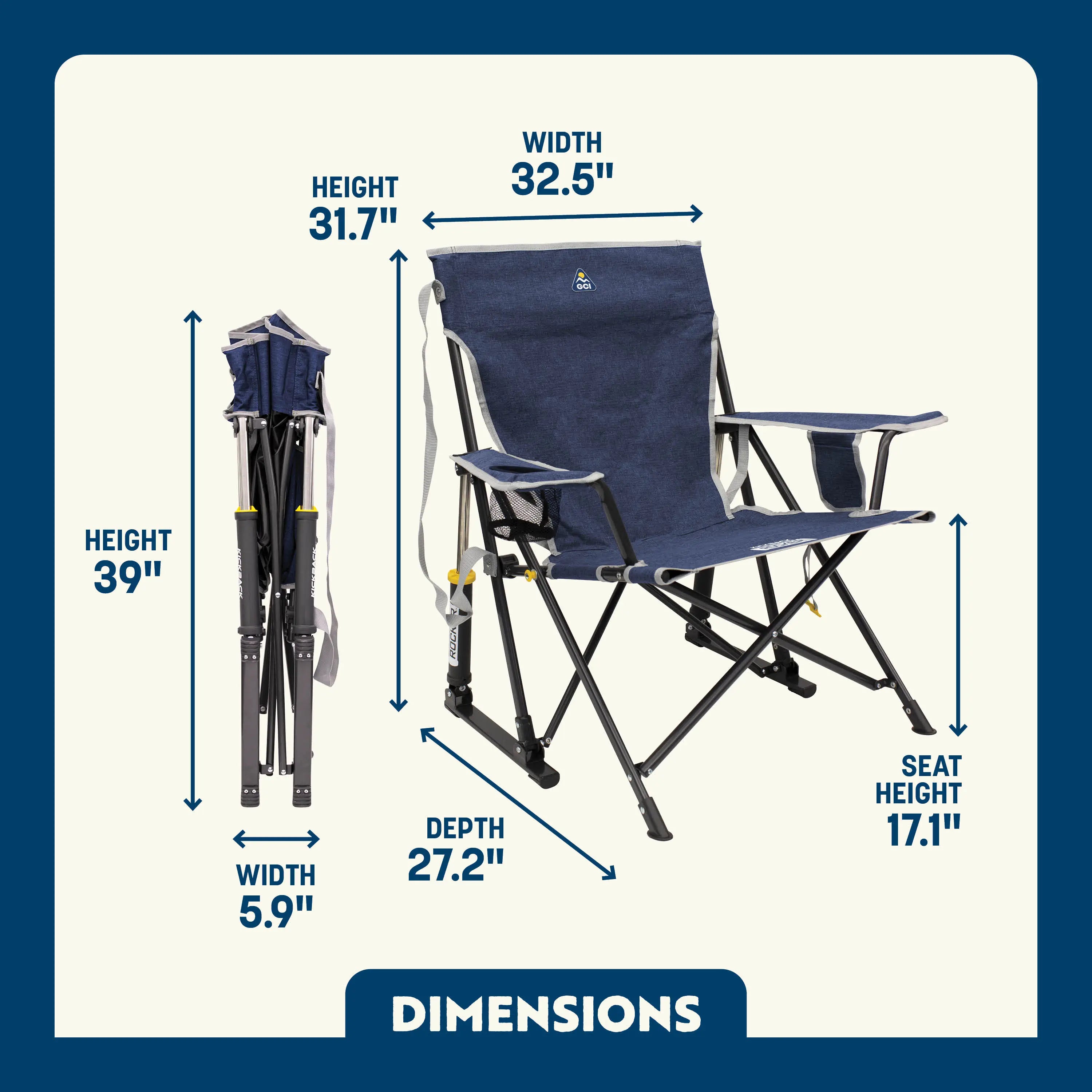 Kickback Rocker | Featured Outdoor Choice | Outlandridge 5D5A Rx