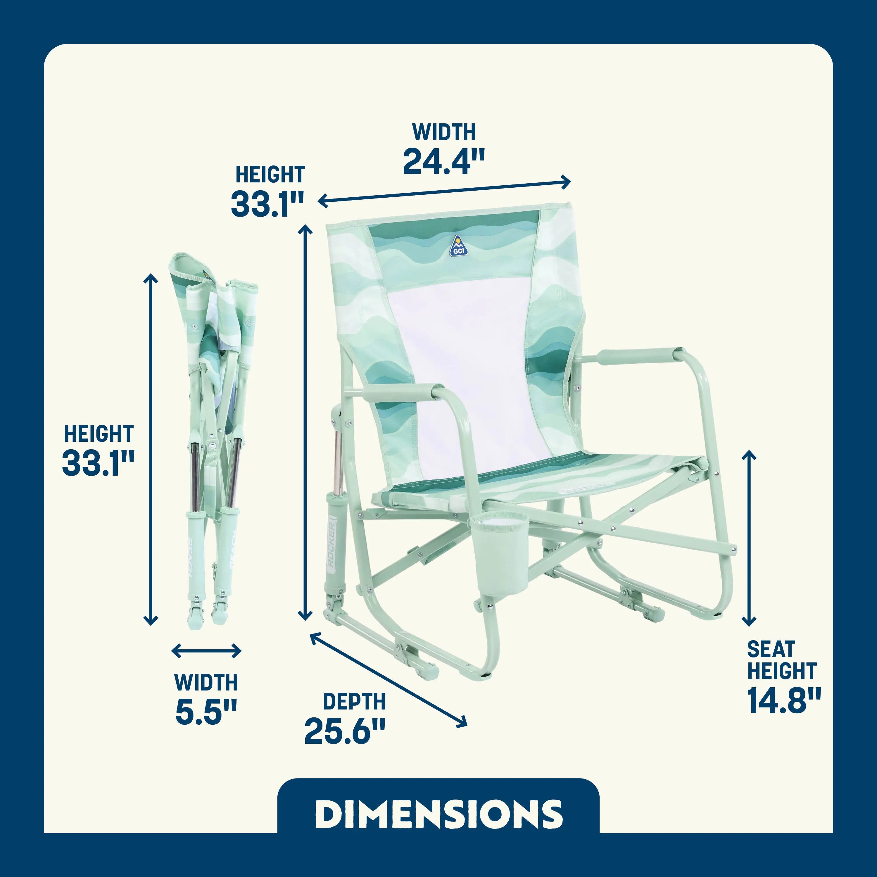 Beach Rocker | Featured Outdoor Choice | Outlandridge AF6E 1S