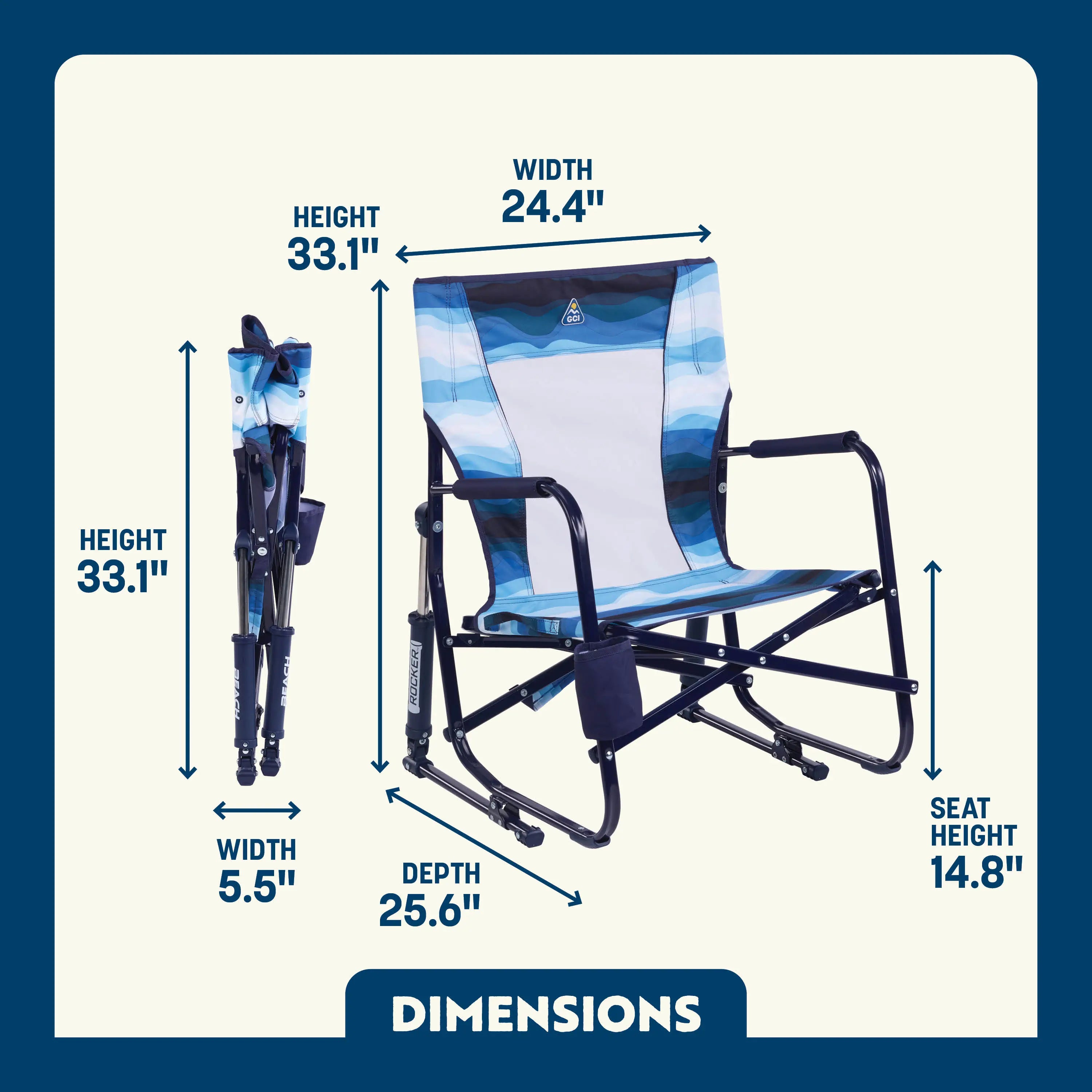 Beach Rocker | Featured Outdoor Choice | Outlandridge AF6E 1S