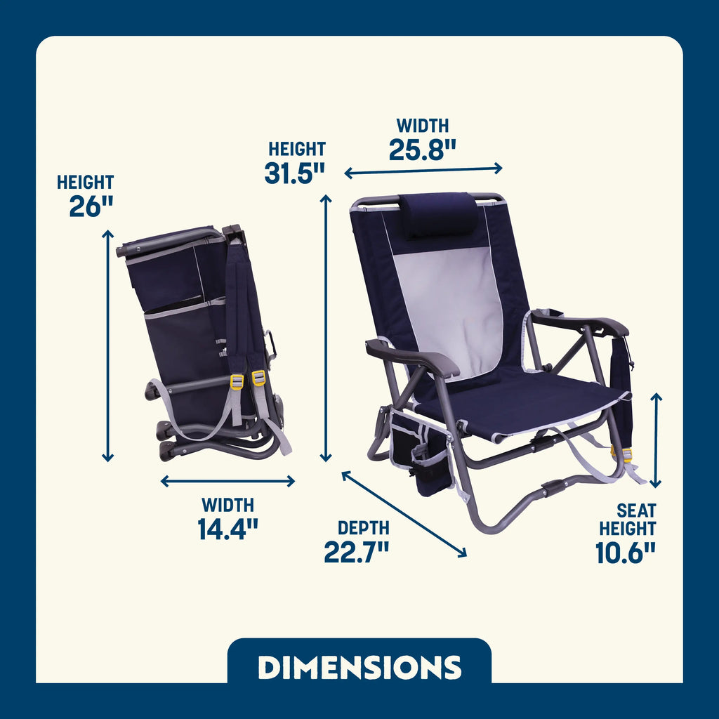 Bi-Fold Slim Event Chair | Camp-Ready Selection | Outlandridge 72DB Ao
