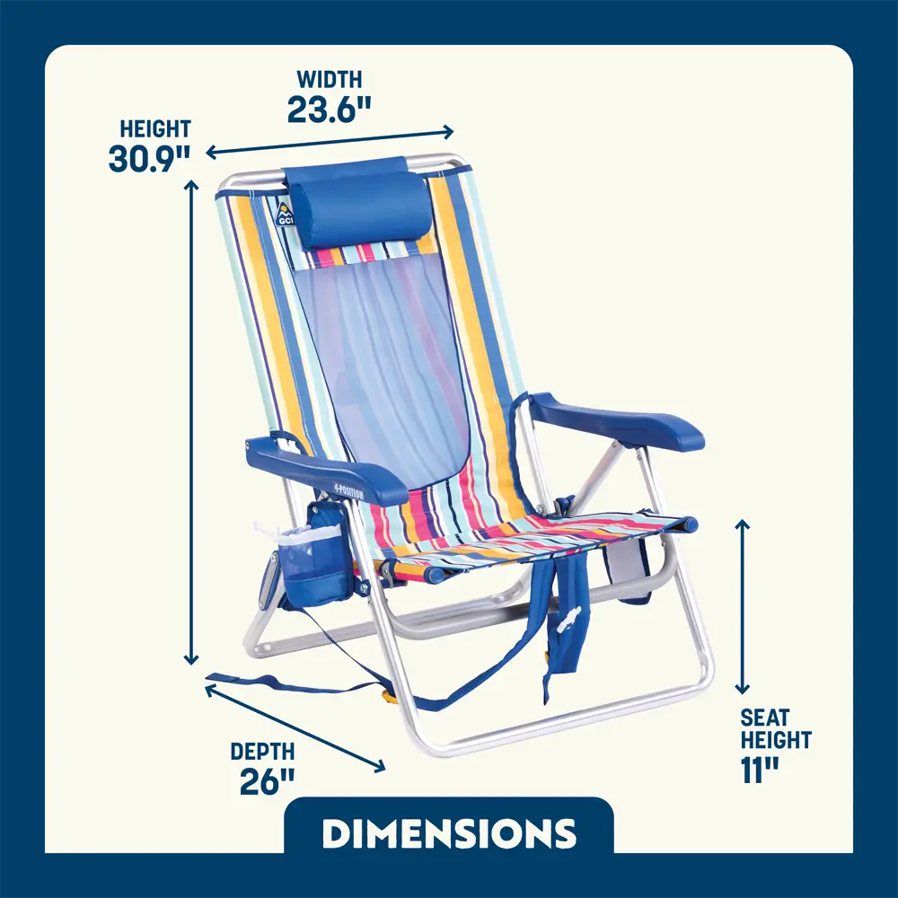 Backpack Beach Chair | Featured Outdoor Choice | Outlandridge 1DB6 dv
