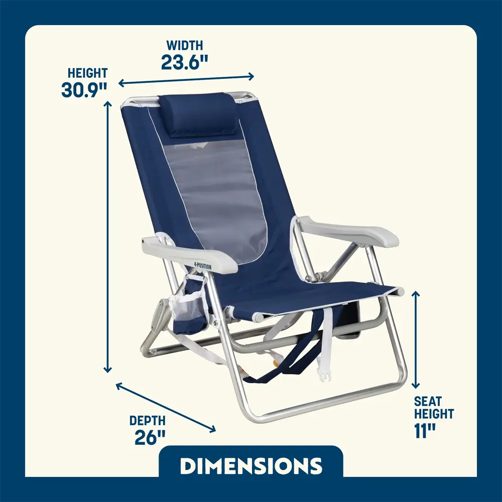 Backpack Beach Chair | Featured Outdoor Choice | Outlandridge 1DB6 dv