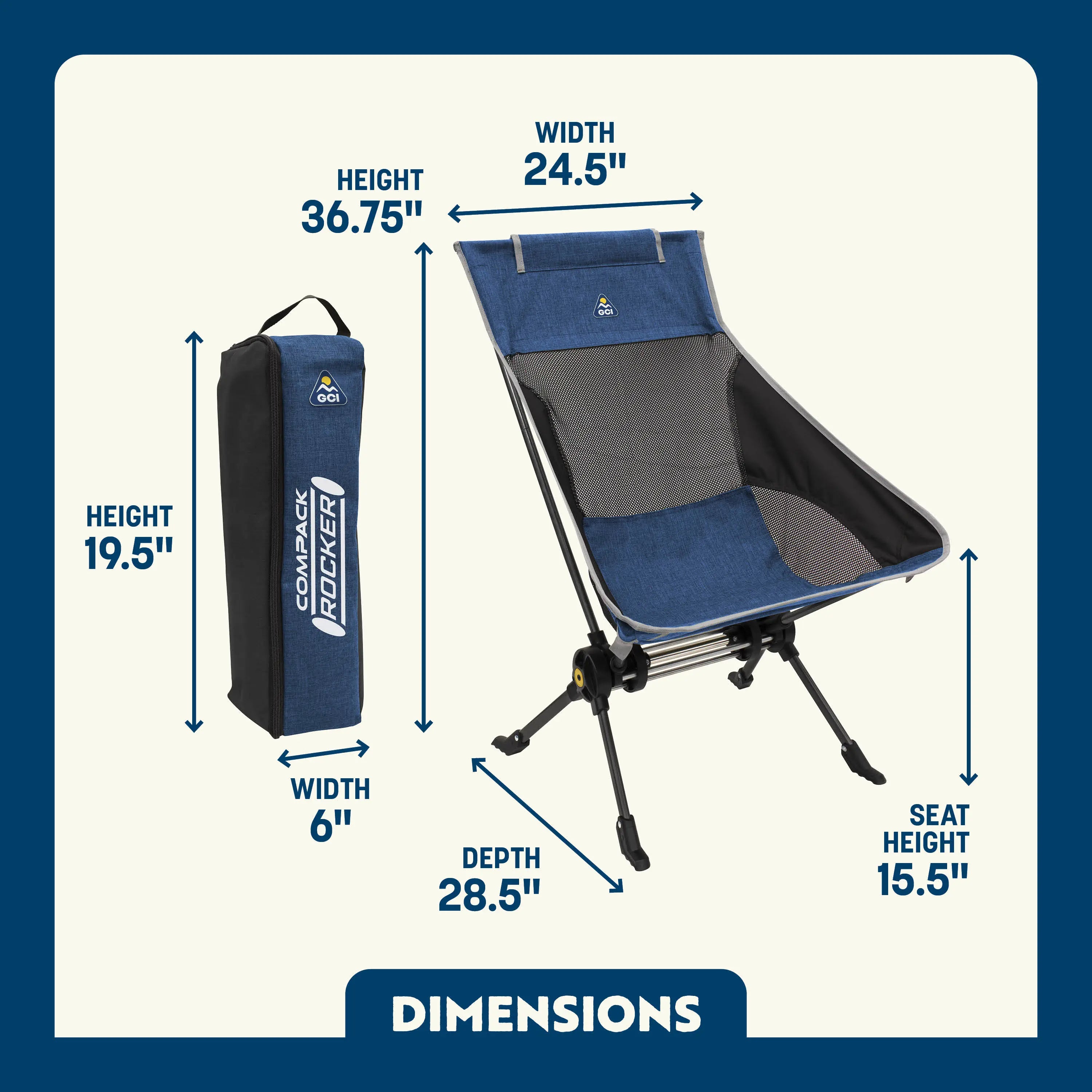 ComPack Rocker | Featured Outdoor Choice | Outlandridge 8D18 B7