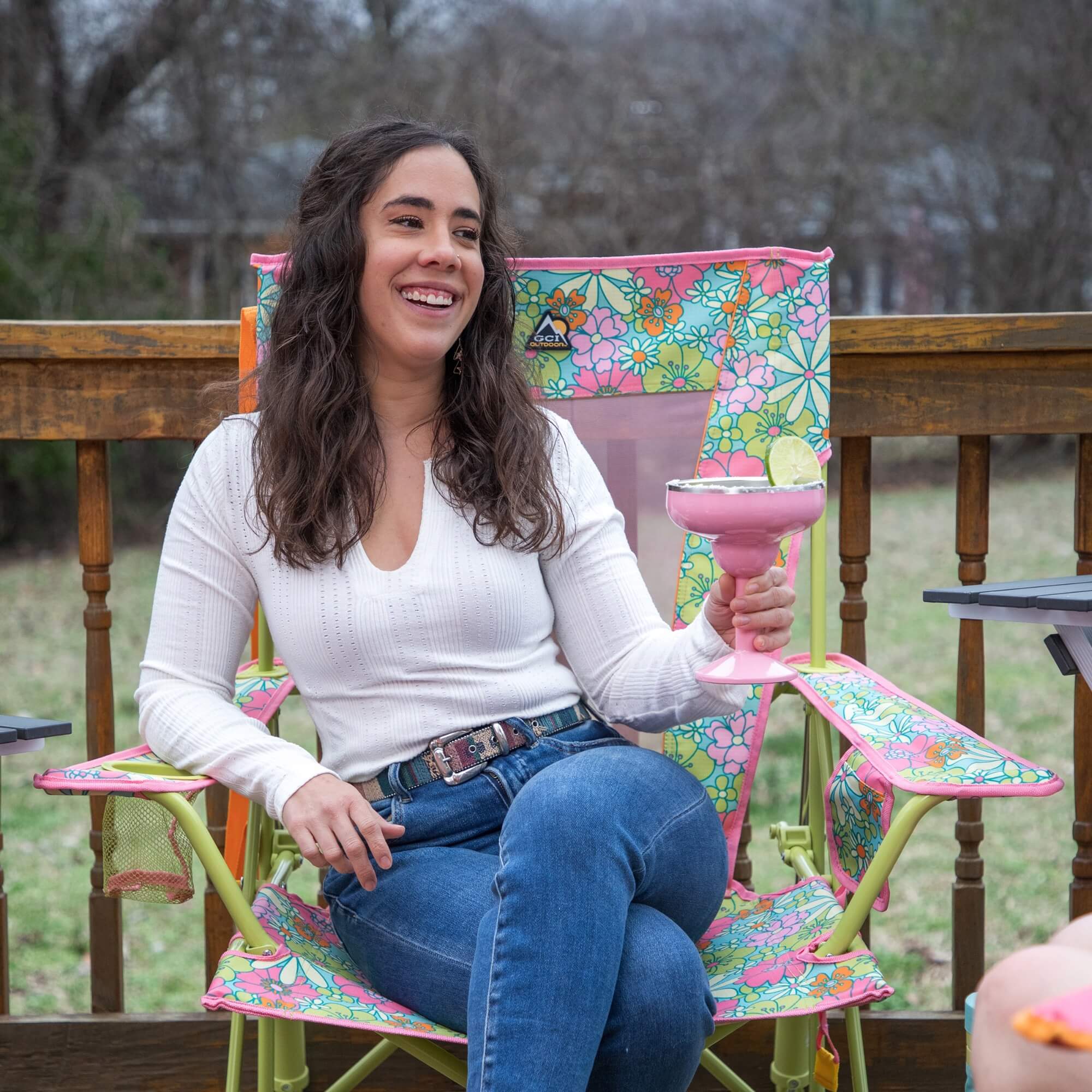 Comfort Pro Rocker - Floral | Outdoor Essential | Outlandridge B728 yX