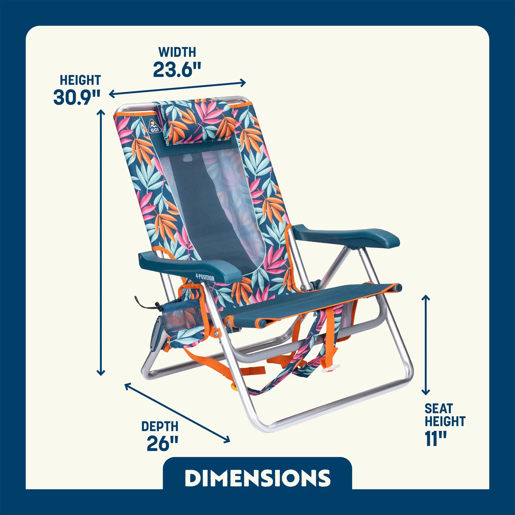 Backpack Beach Chair | Featured Outdoor Choice | Outlandridge 1DB6 dv