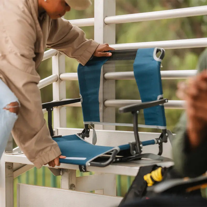 Big Comfort Stadium Chair with Armrests | Featured Outdoor Choice | Outlandridge 8967 wJ