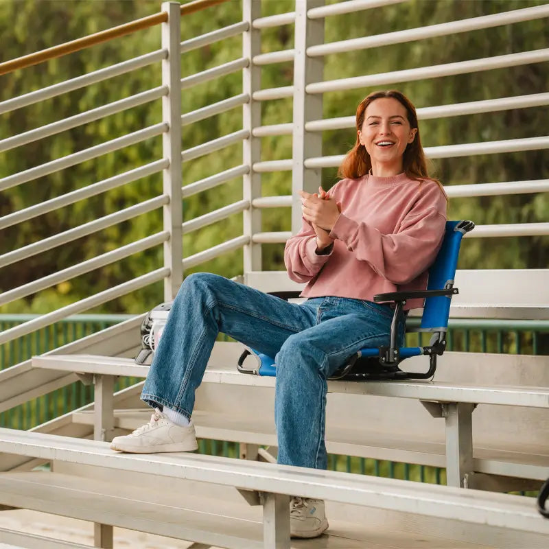 Big Comfort Stadium Chair with Armrests | Featured Outdoor Choice | Outlandridge 8967 wJ