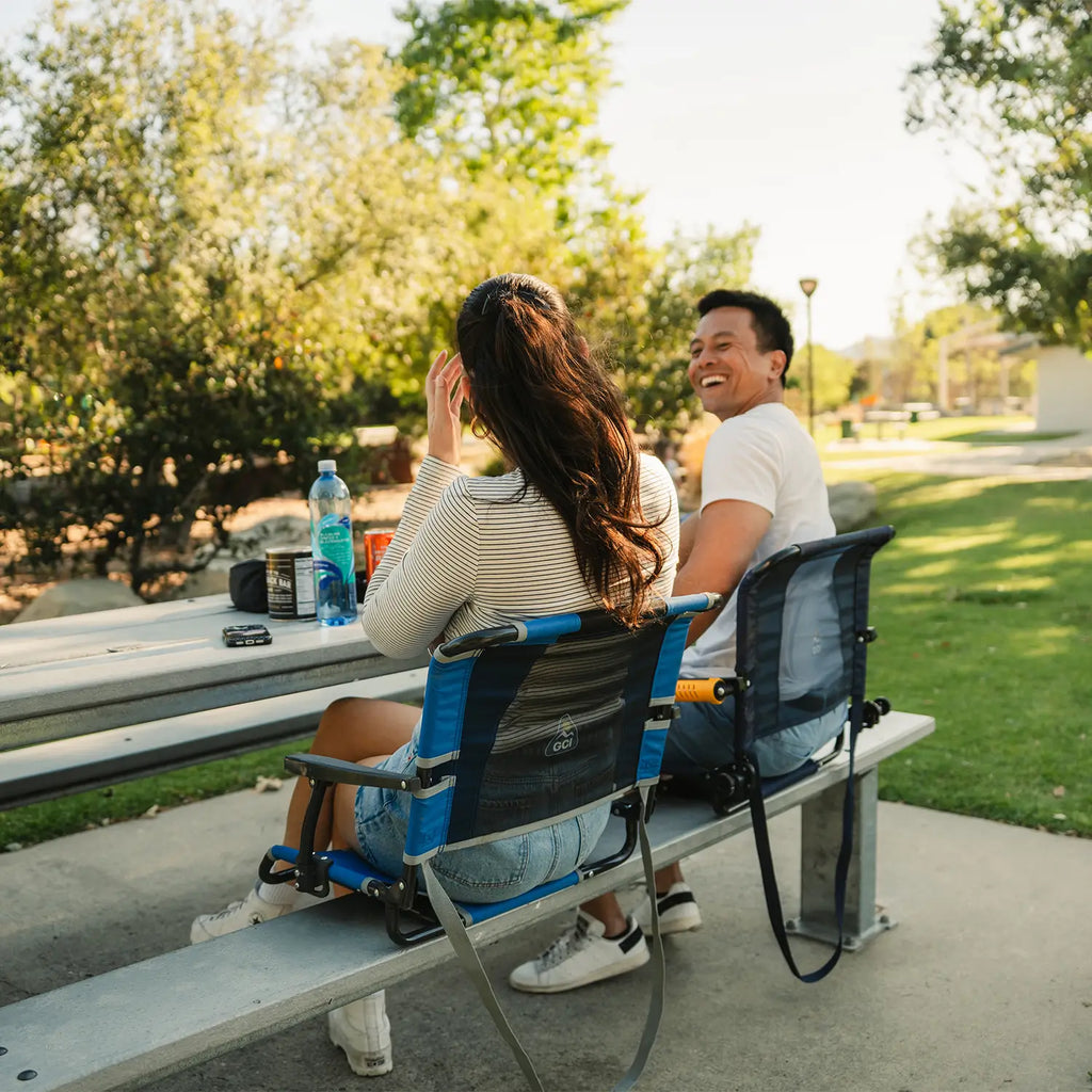 Big Comfort Stadium Chair with Armrests | Featured Outdoor Choice | Outlandridge 8967 wJ