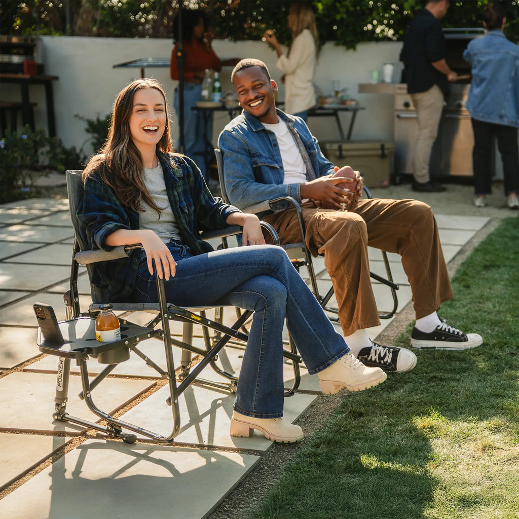 Freestyle Rocker with Side Table | Featured Outdoor Choice | Outlandridge B773 3m