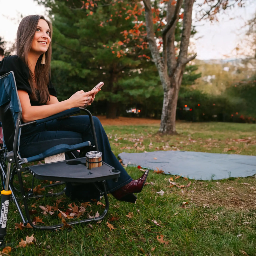 Freestyle Rocker with Side Table | Featured Outdoor Choice | Outlandridge B773 3m