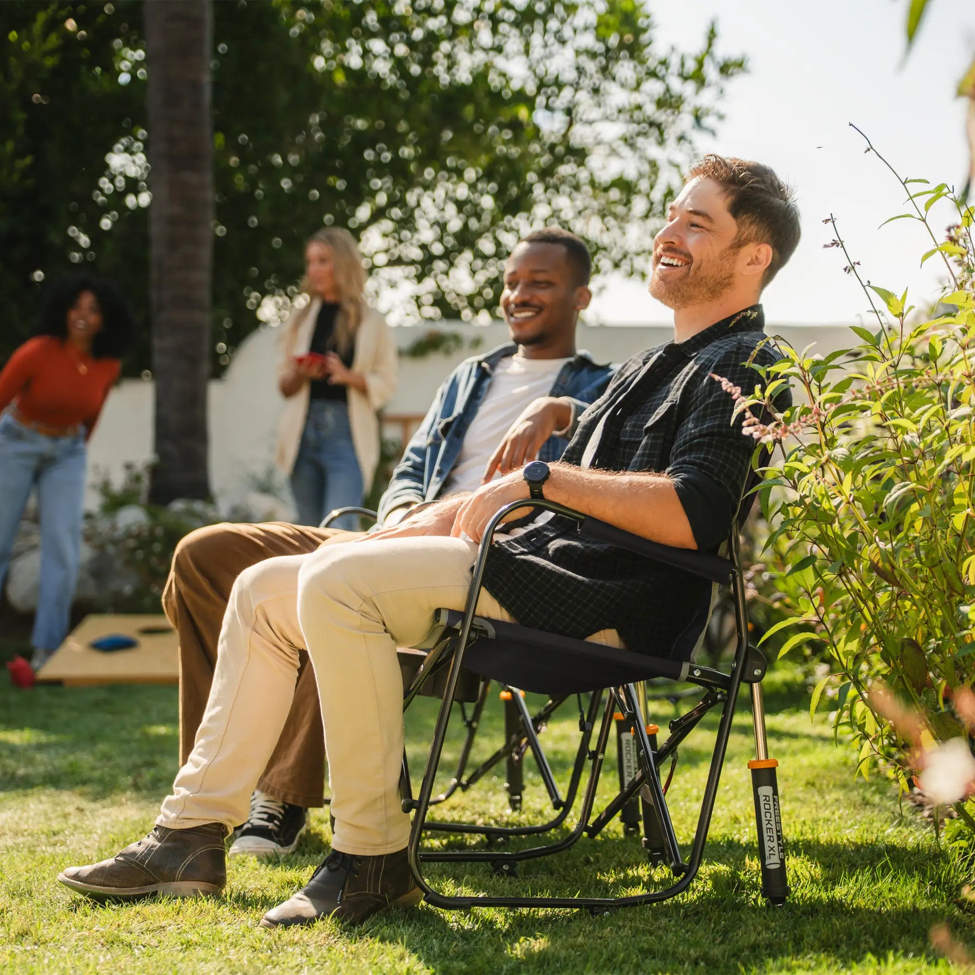 Freestyle Rocker XL with Side Table | Featured Outdoor Choice | Outlandridge 8A98 cF