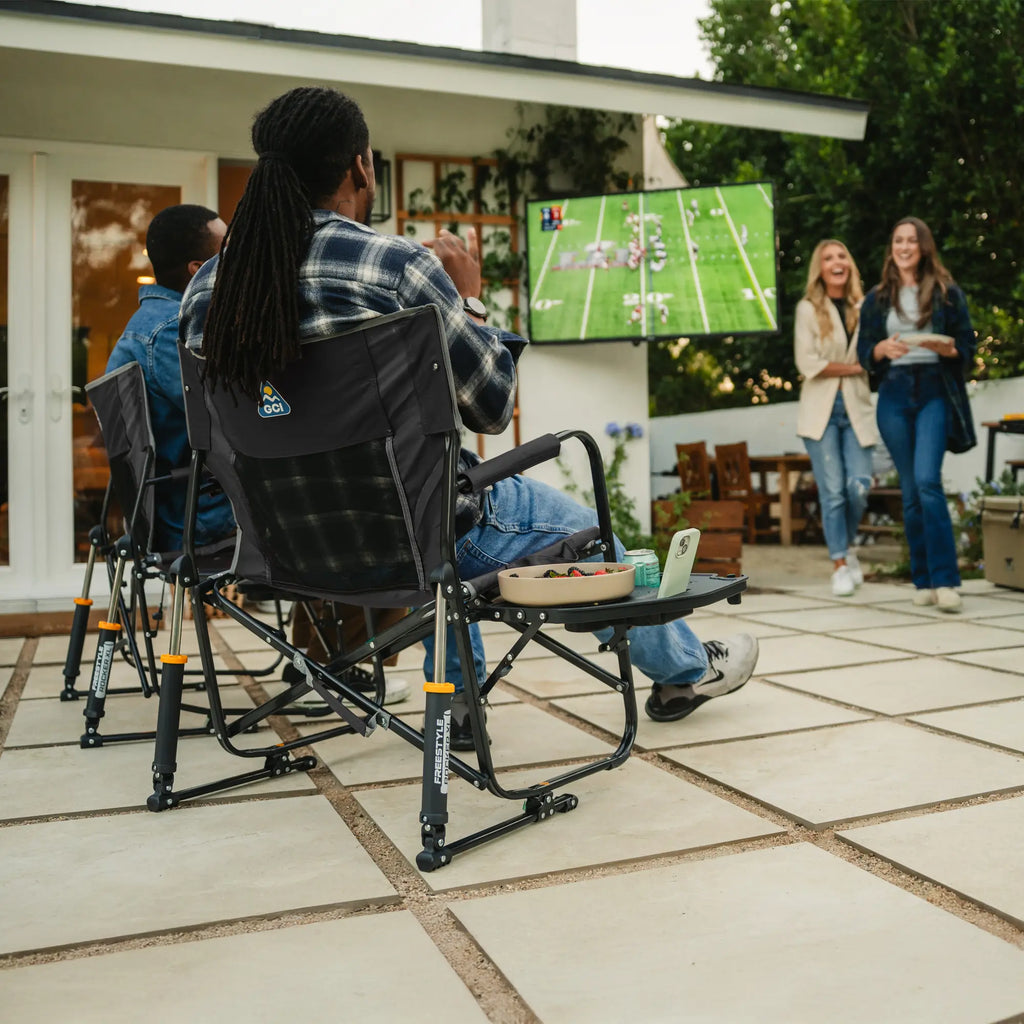 Freestyle Rocker XL with Side Table | Featured Outdoor Choice | Outlandridge 8A98 cF