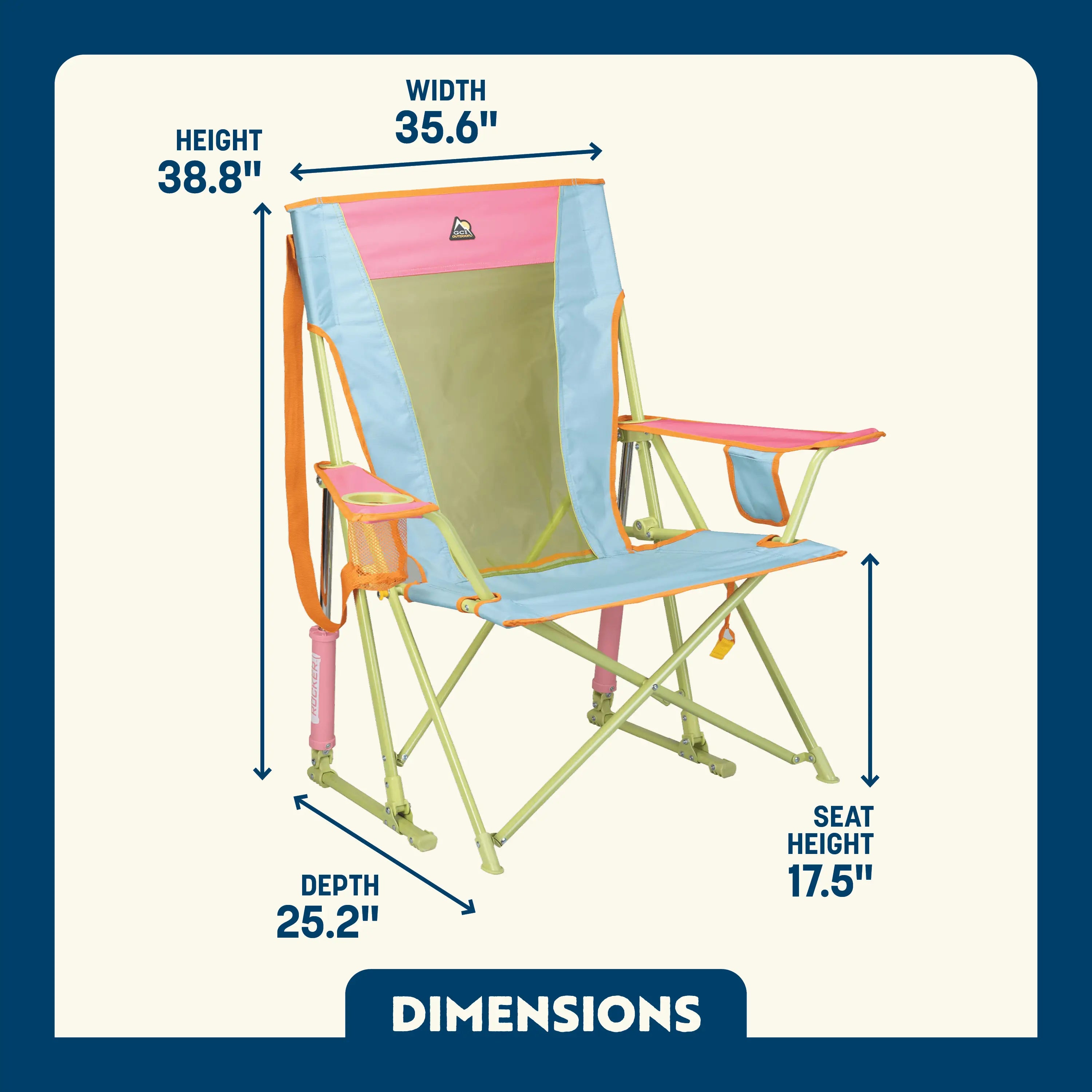 Comfort Pro Rocker | Featured Outdoor Choice | Outlandridge A093 bM