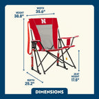 Comfort Pro Rocker - Nebraska Cornhuskers | Featured Outdoor Choice | Outlandridge F9B1 em