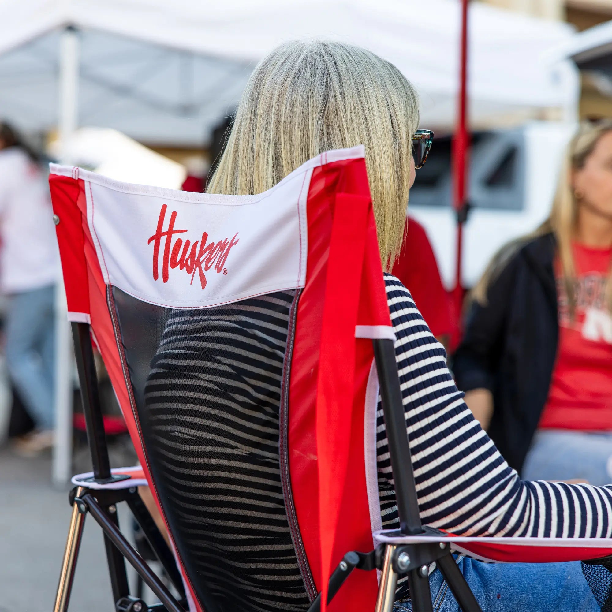 Comfort Pro Rocker - Nebraska Cornhuskers | Featured Outdoor Choice | Outlandridge F9B1 em