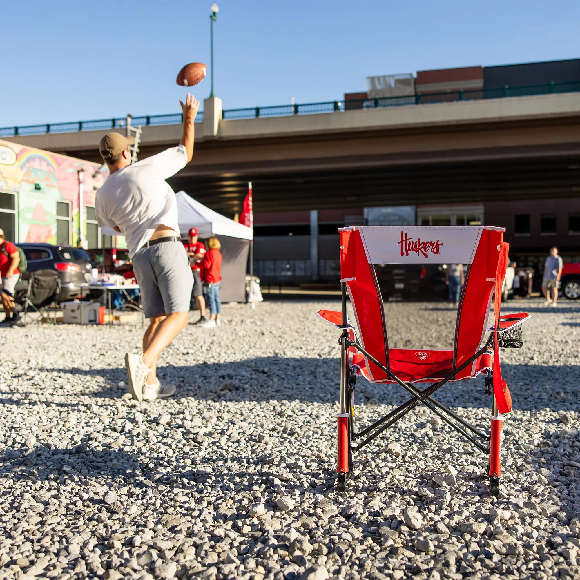 Comfort Pro Rocker - Nebraska Cornhuskers | Featured Outdoor Choice | Outlandridge F9B1 em