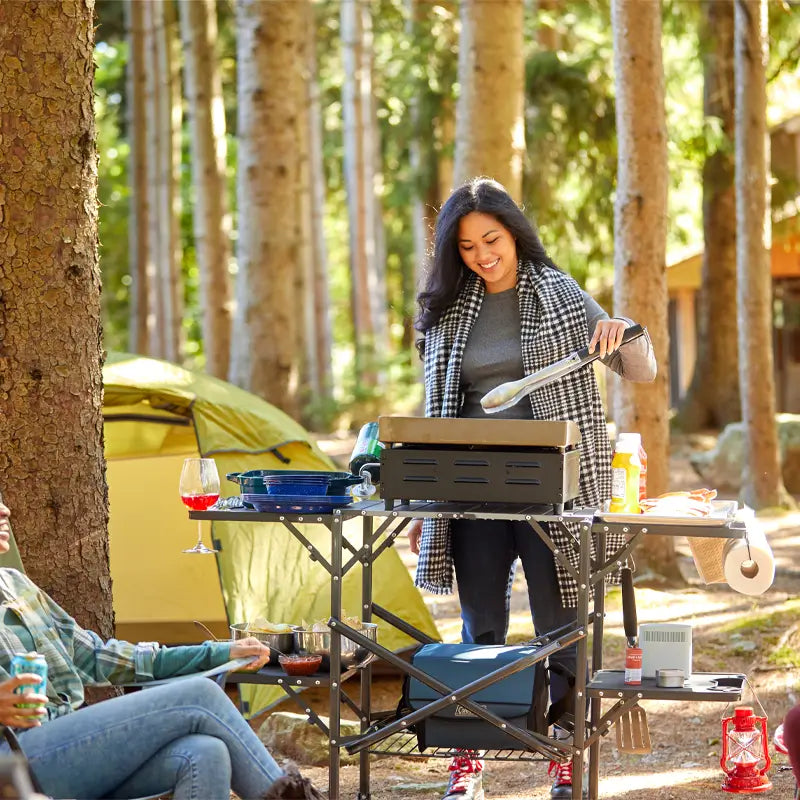 Slim-Fold Cook Station | Outdoor Essential | Outlandridge F46B 3v
