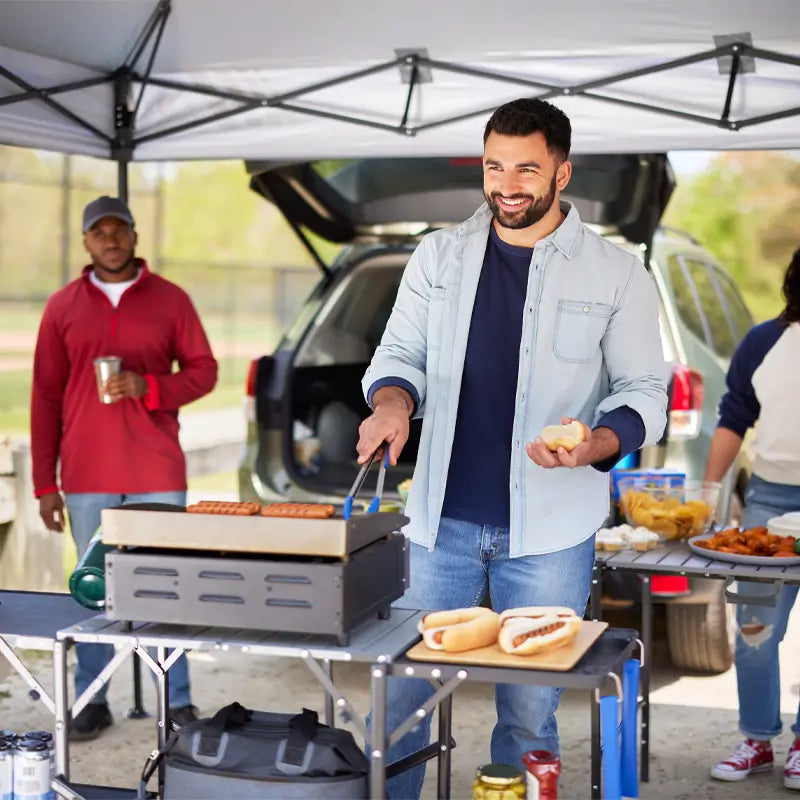 Slim-Fold Cook Station | Outdoor Essential | Outlandridge F46B 3v