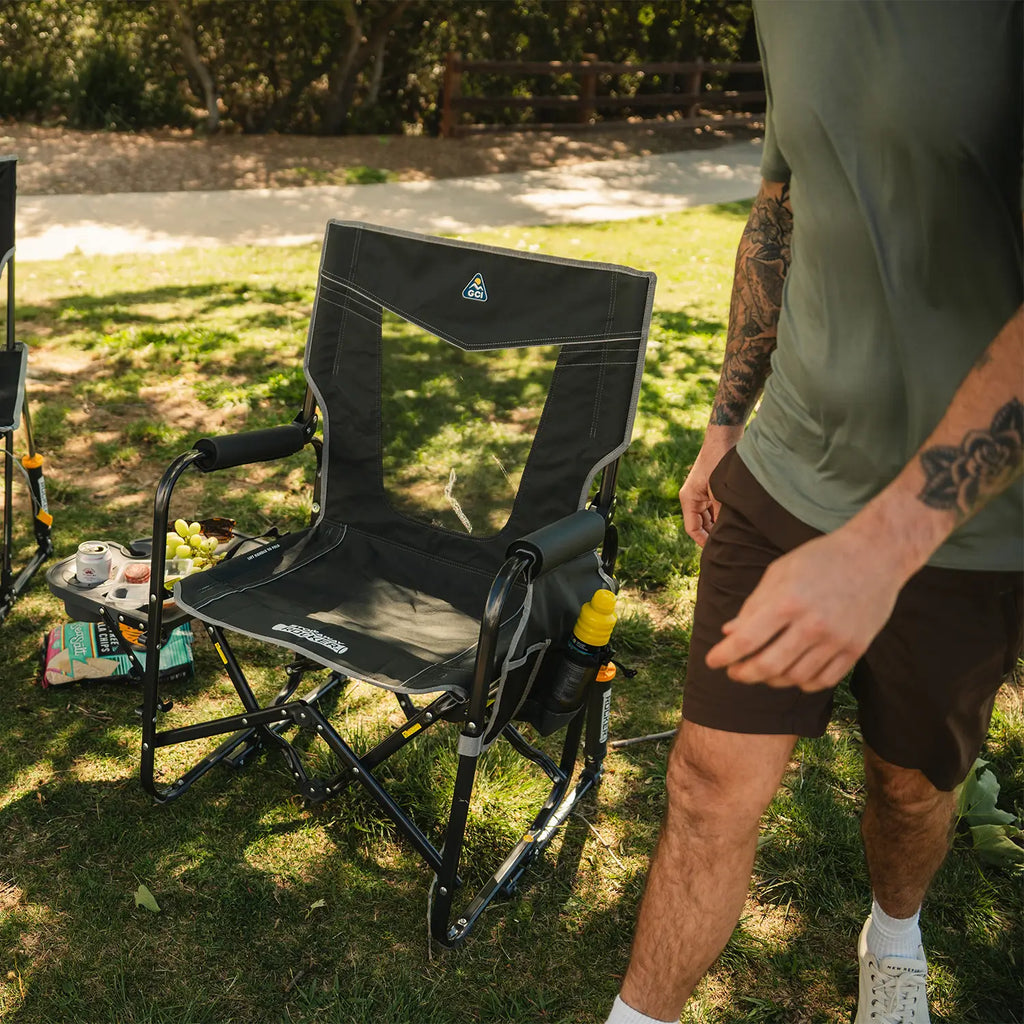 Stowaway Rocker with Side Table | Featured Outdoor Choice | Outlandridge 720F 11