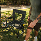 Stowaway Rocker with Side Table | Featured Outdoor Choice | Outlandridge 720F 11