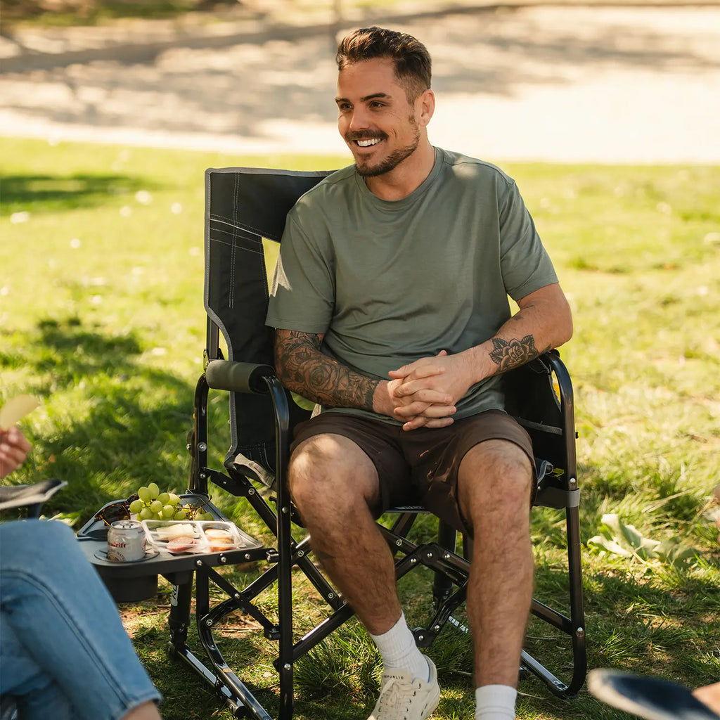 Stowaway Rocker with Side Table | Featured Outdoor Choice | Outlandridge 720F 11