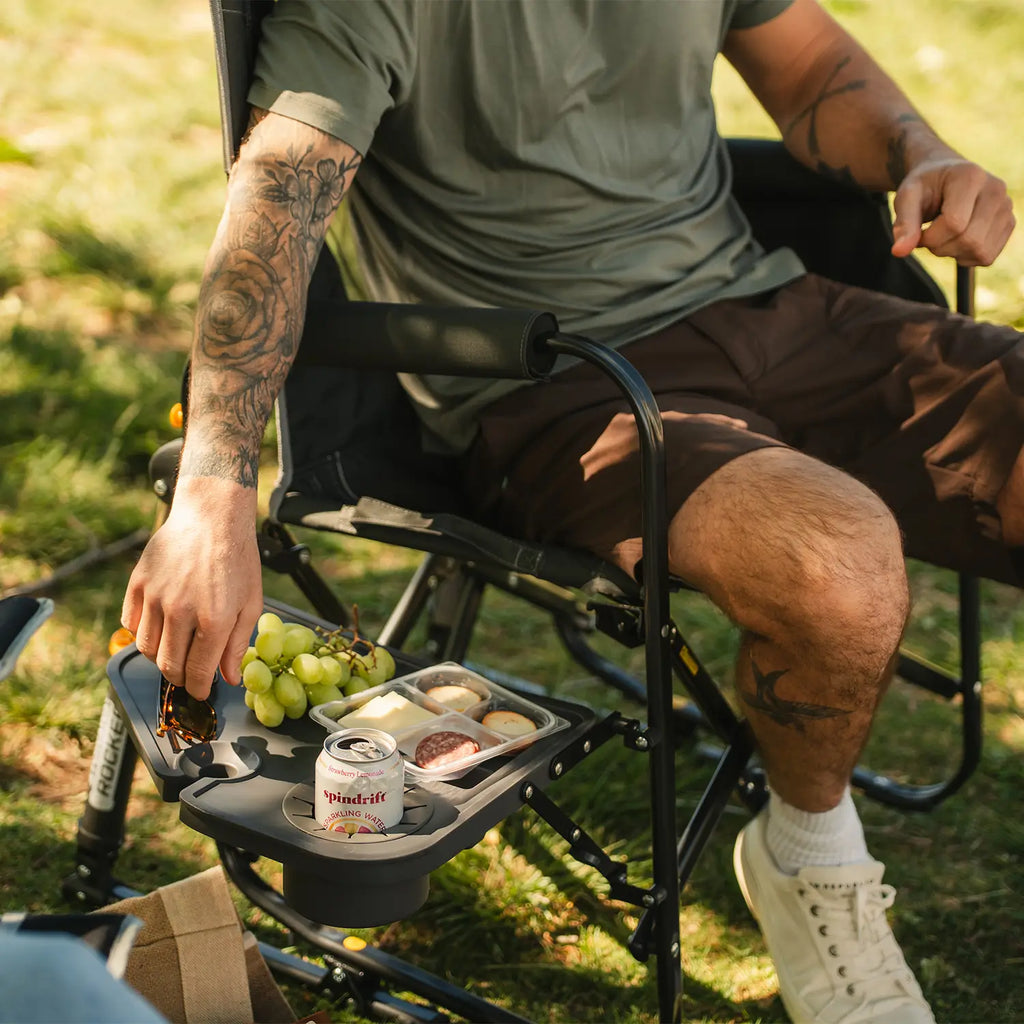 Stowaway Rocker with Side Table | Featured Outdoor Choice | Outlandridge 720F 11