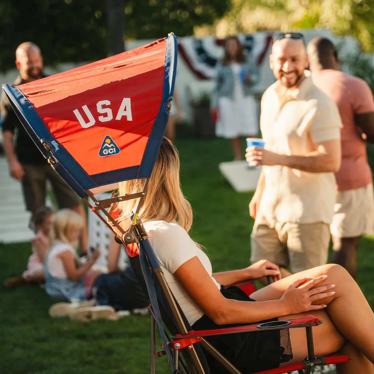 SunShade Accessory - USA Anniversary Deluxe — Ready for Outdoor Plans | Outlandridge AFE7 m7