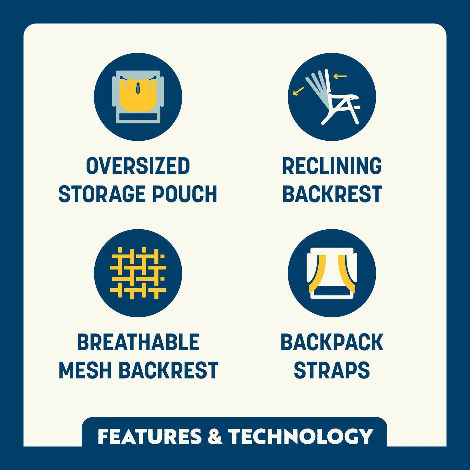 Backpack Beach Chair | Featured Outdoor Choice | Outlandridge 1DB6 dv