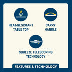 Compact Camp Table 20 | Featured Outdoor Choice | Outlandridge 81FC tY