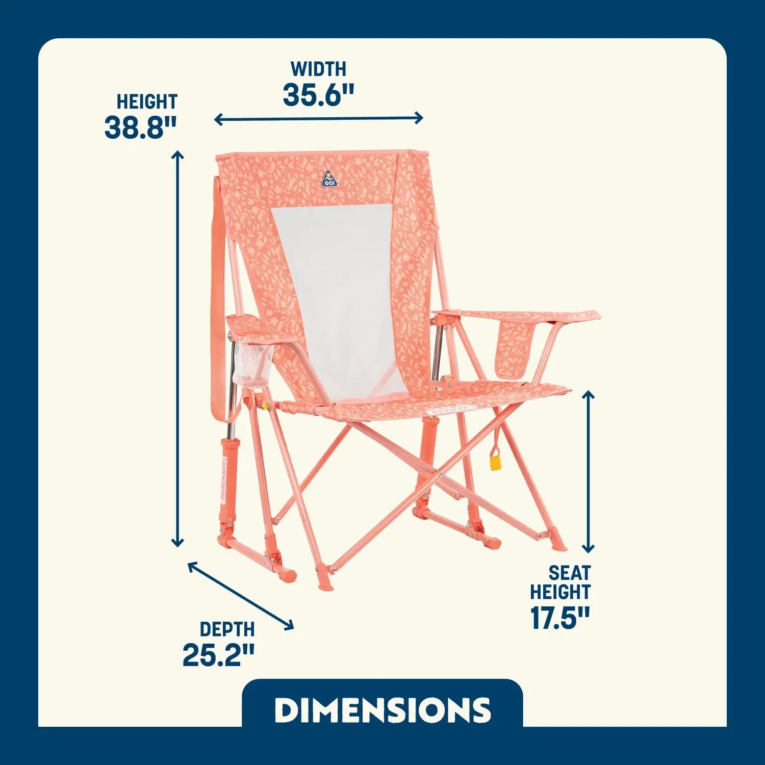 Comfort Pro Rocker | Featured Outdoor Choice | Outlandridge A093 bM