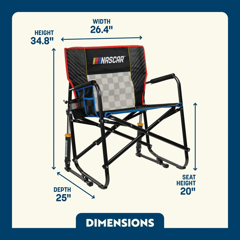 Freestyle Rocker XL - NASCAR | Featured Outdoor Choice | Outlandridge 1AB1 BL
