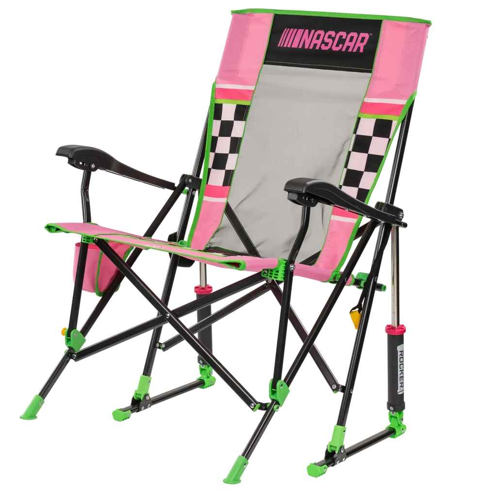 NASCAR RoadTrip Rocker - Pink | Featured Outdoor Choice | Outlandridge 579C dG