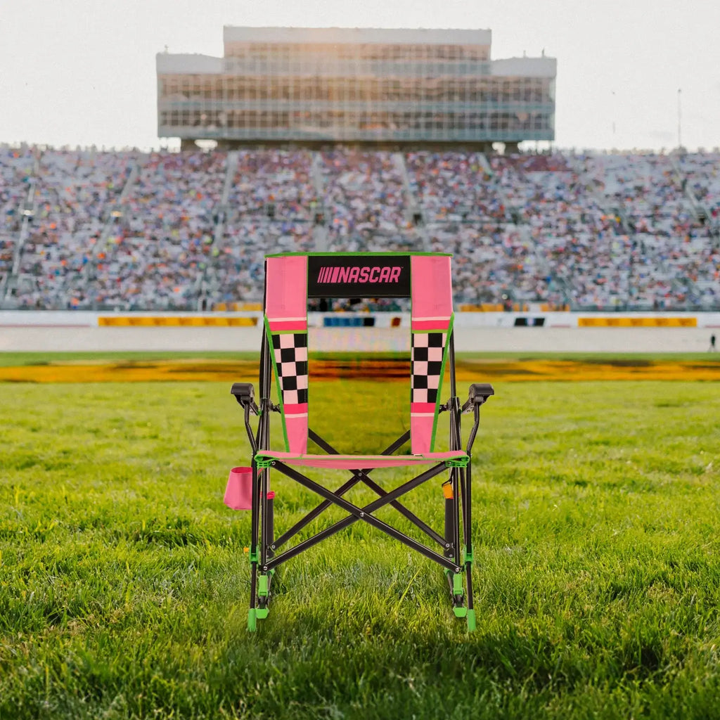 NASCAR RoadTrip Rocker - Pink | Featured Outdoor Choice | Outlandridge 579C dG