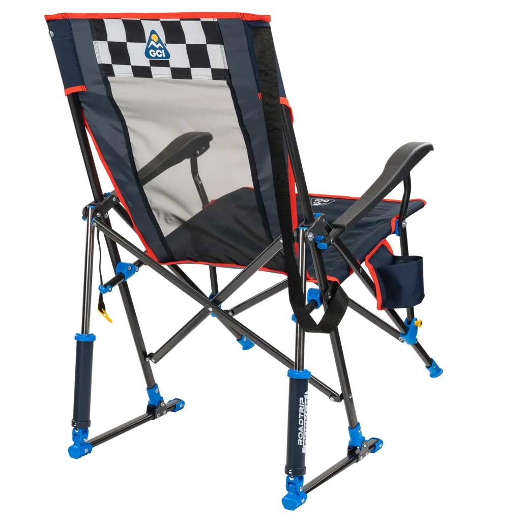 NASCAR RoadTrip Rocker - Blue | Featured Outdoor Choice | Outlandridge 2804 sV