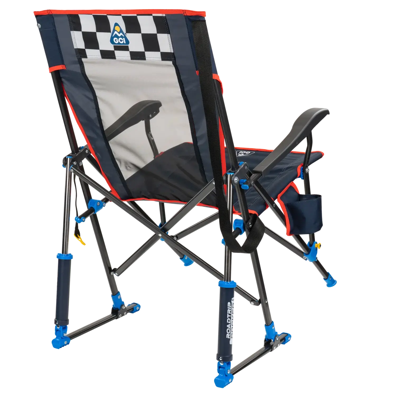 NASCAR RoadTrip Rocker - Blue | Featured Outdoor Choice | Outlandridge 2804 sV