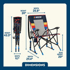Roadtrip Rocker Bundle - NASCAR Blue | Featured Outdoor Choice | Outlandridge FDEA mB
