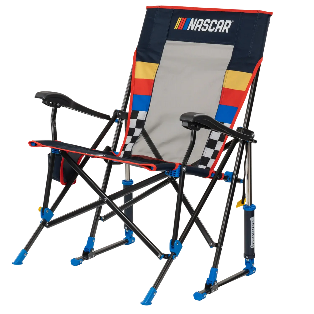 NASCAR RoadTrip Rocker - Blue | Featured Outdoor Choice | Outlandridge 2804 sV