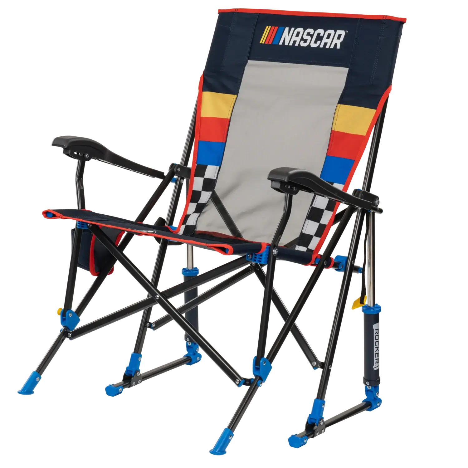 NASCAR RoadTrip Rocker - Blue | Featured Outdoor Choice | Outlandridge 2804 sV