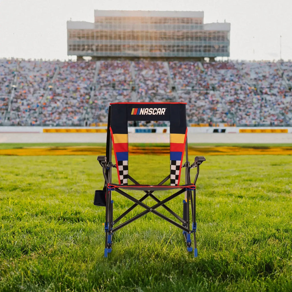 NASCAR RoadTrip Rocker - Blue | Featured Outdoor Choice | Outlandridge 2804 sV
