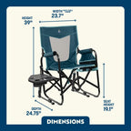 Stowaway Rocker with Side Table | Featured Outdoor Choice | Outlandridge 720F 11