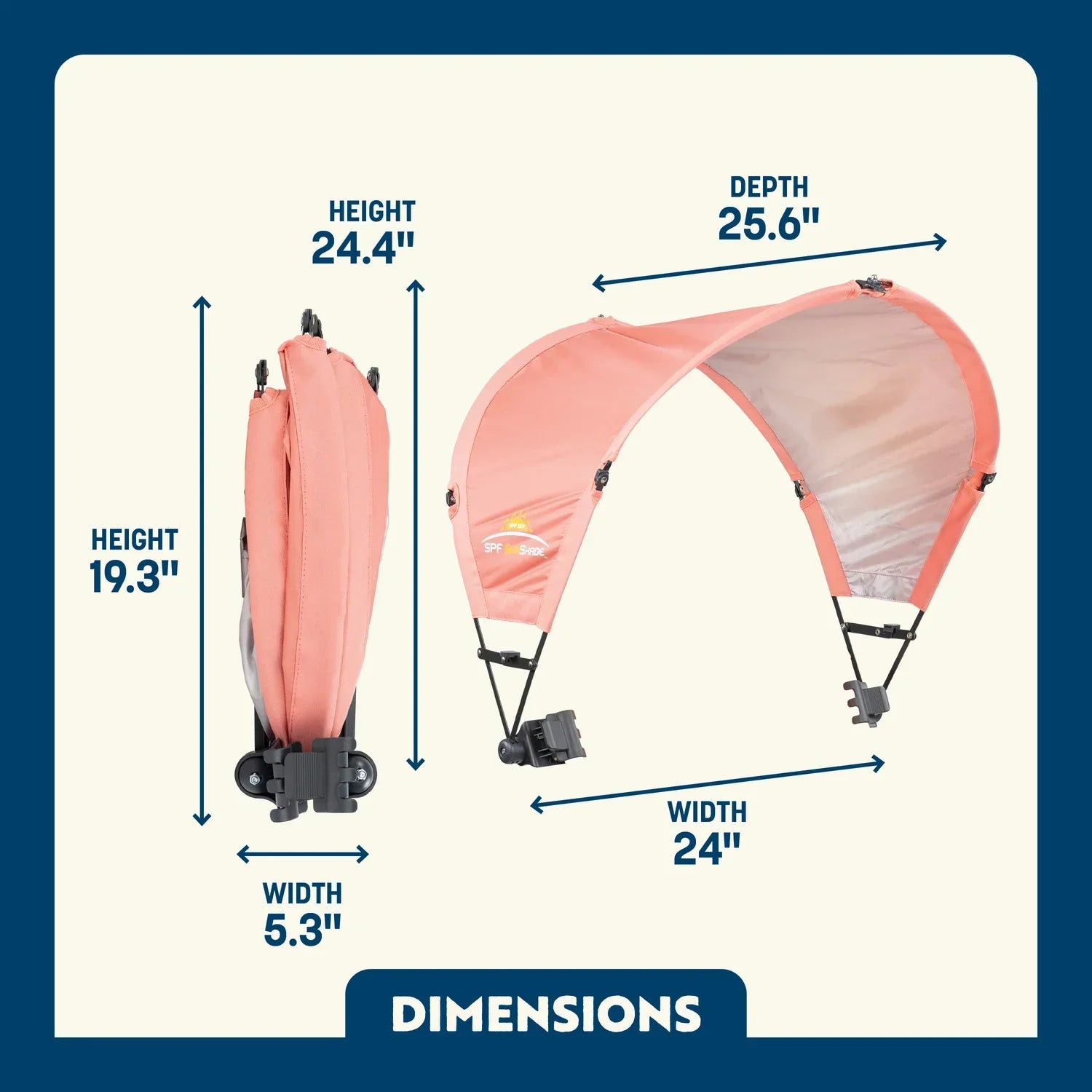 SunShade Accessory - Coral | Featured Outdoor Choice | Outlandridge 8B99 aG