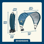 SunShade Accessory - Teal | Featured Outdoor Choice | Outlandridge 1527 5T