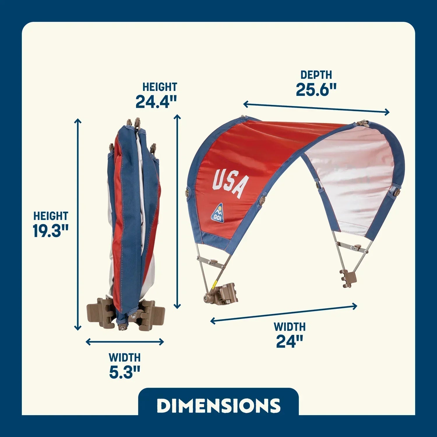 USA Anniversary Deluxe Bundle — Selected for Outdoor Use | Outlandridge 17E9 o2